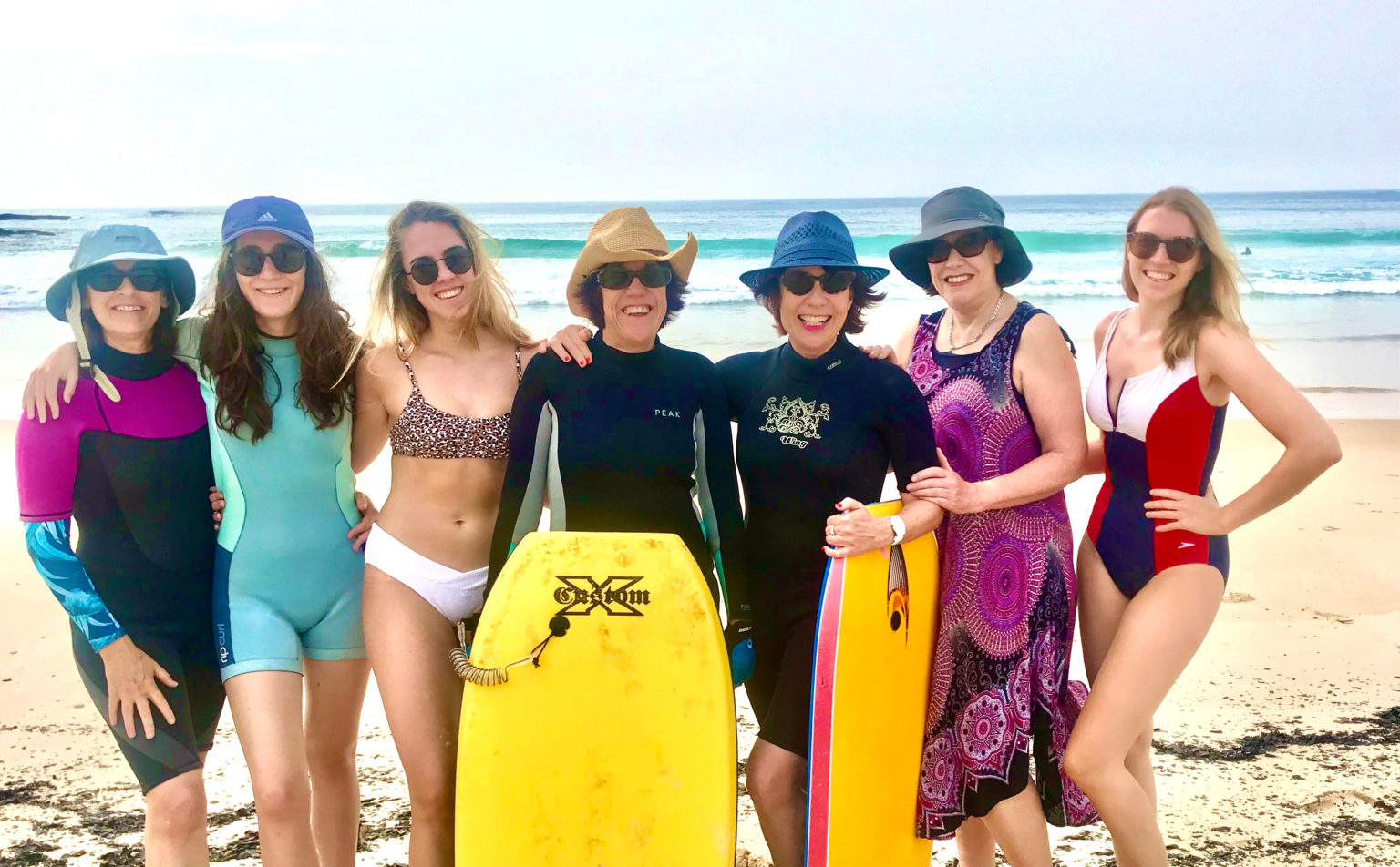 "The Lette girls. Mothers and daughters."